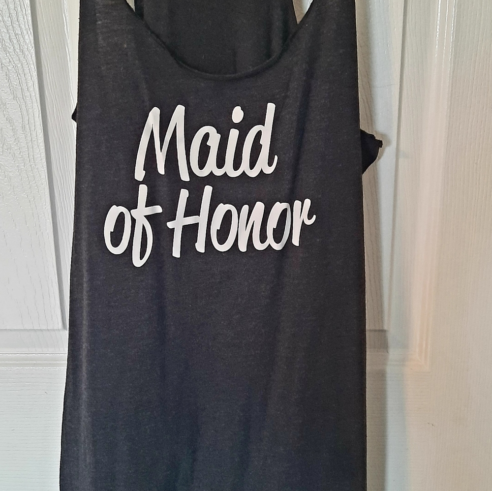 Maid of Honor tank top